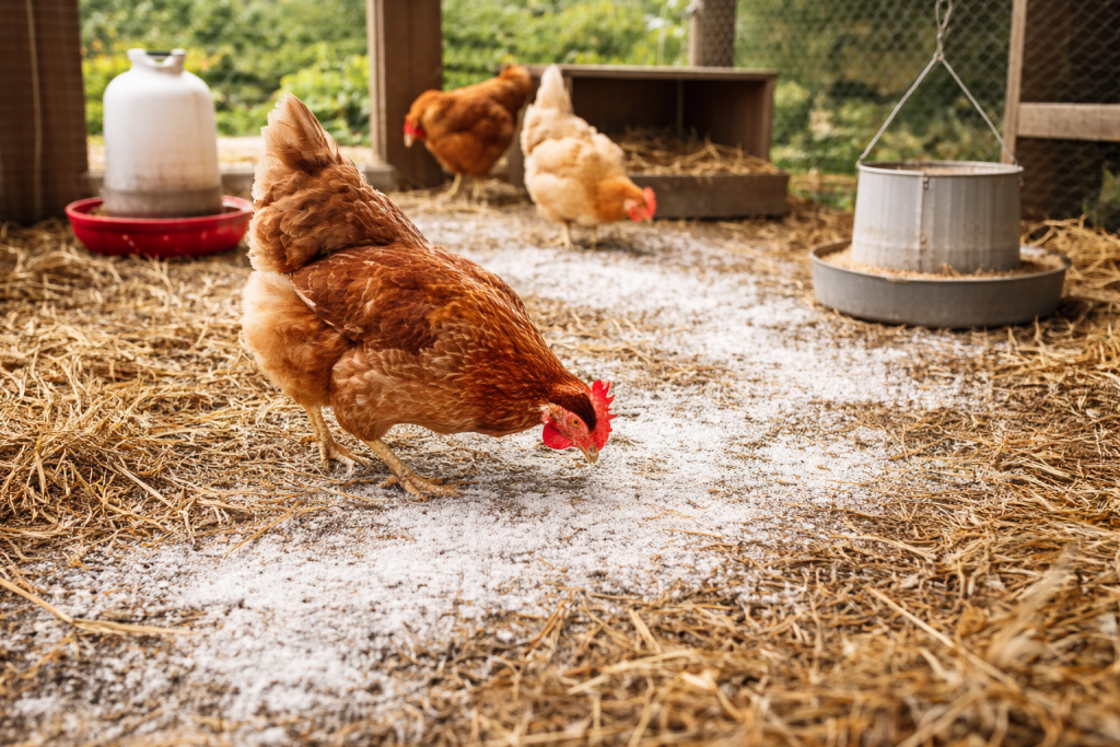 Comprar tierra de diatomeas en polvo: para gallinas y entorno de granja