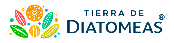 Tierra de diatomeas en polvo natural para usos en huerto, hogar y animales